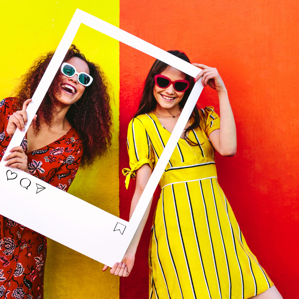 Image background services social media