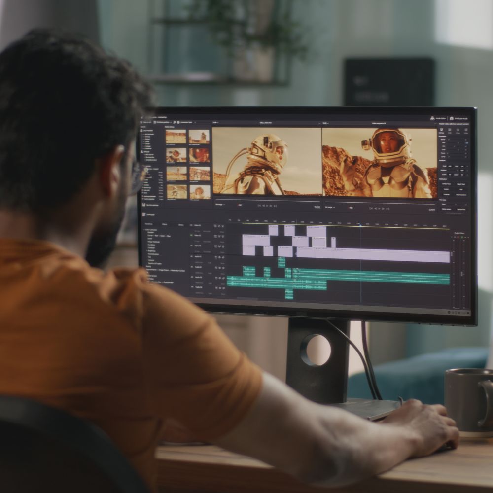 Image background services video editor
